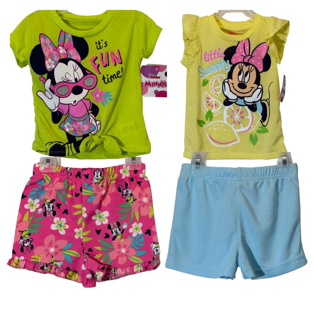 Disney Sets of 2 Girl's 2 Pc sets Size 18M